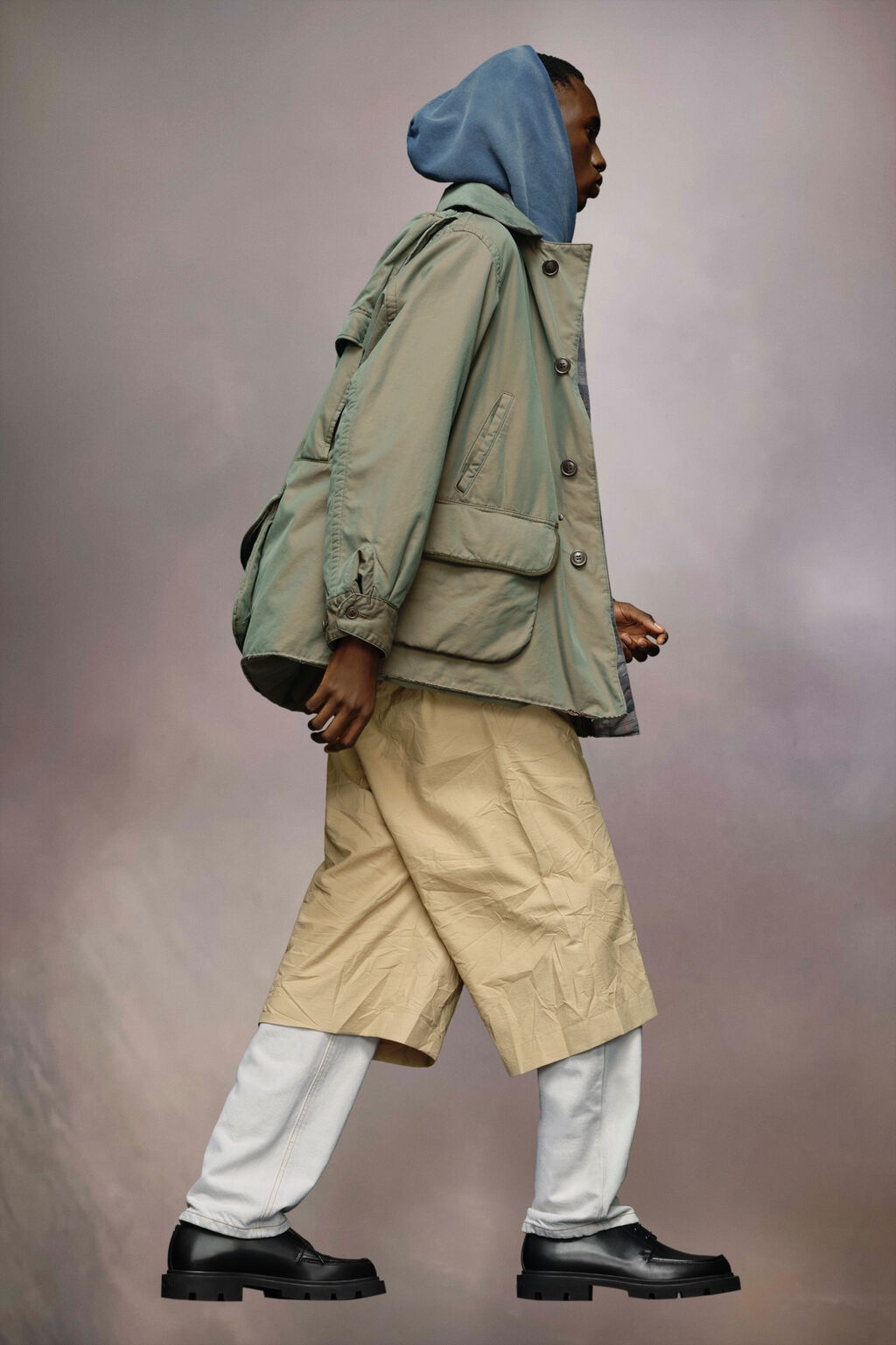 MAISON MARGIELA MAISON MARGIELA DISTRESSED TONIC JACKET