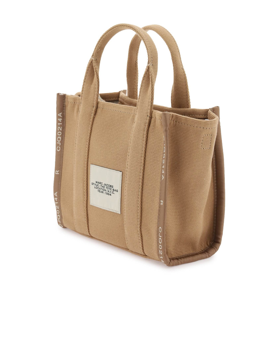Marc Jacobs Shopper In Tessuto Motivo Jacquard In Brown