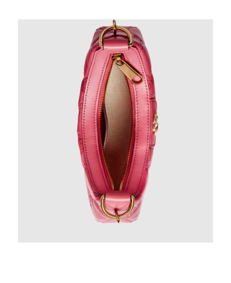 Gucci "gg Matelassé" Mini Bag In Red