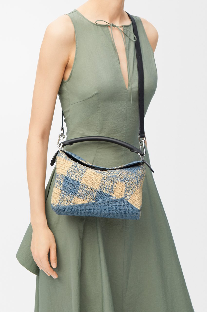 Loewe Mini Puzzle Leather Shoulder Bag