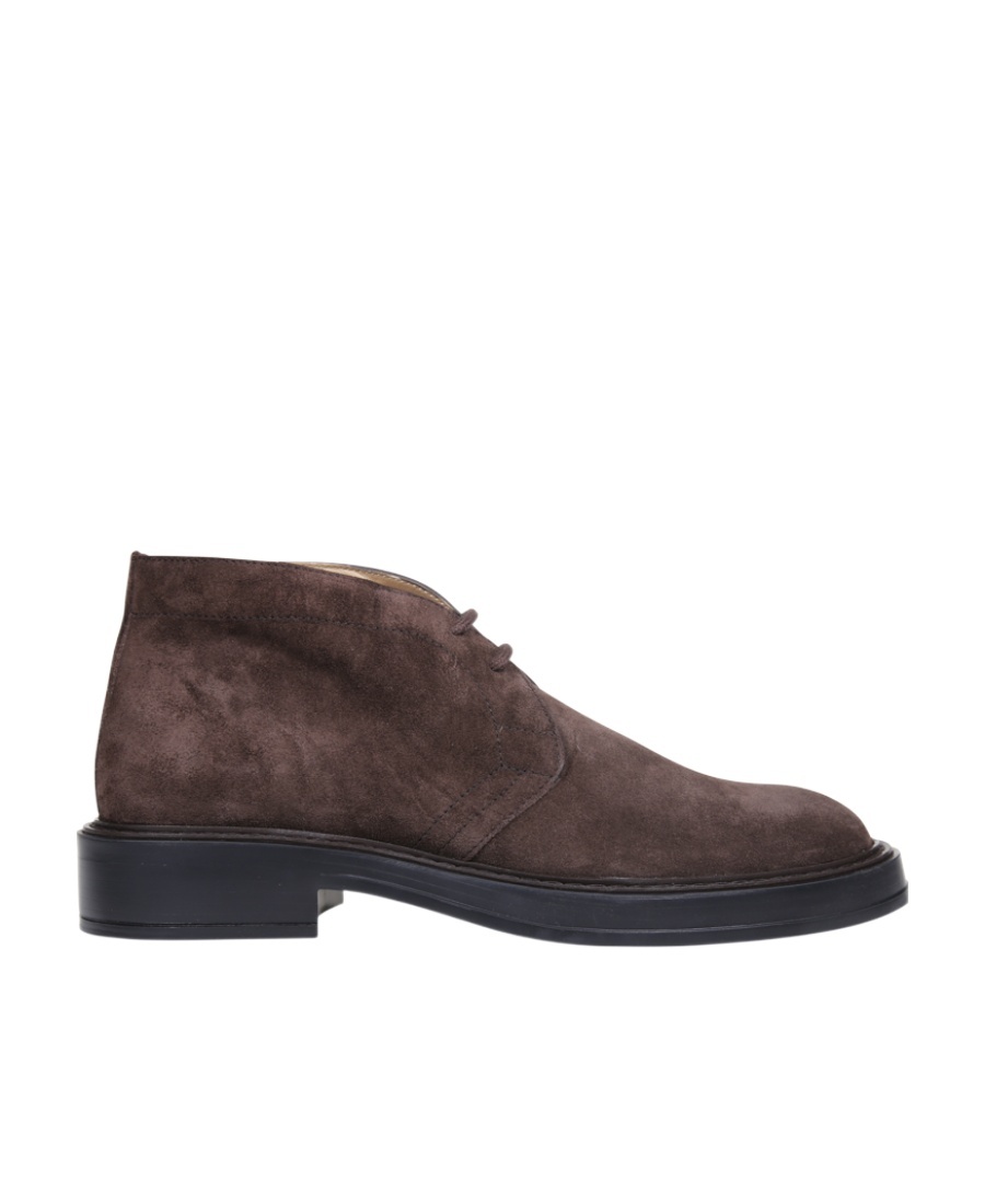 Tod's Suede Boots In Brown