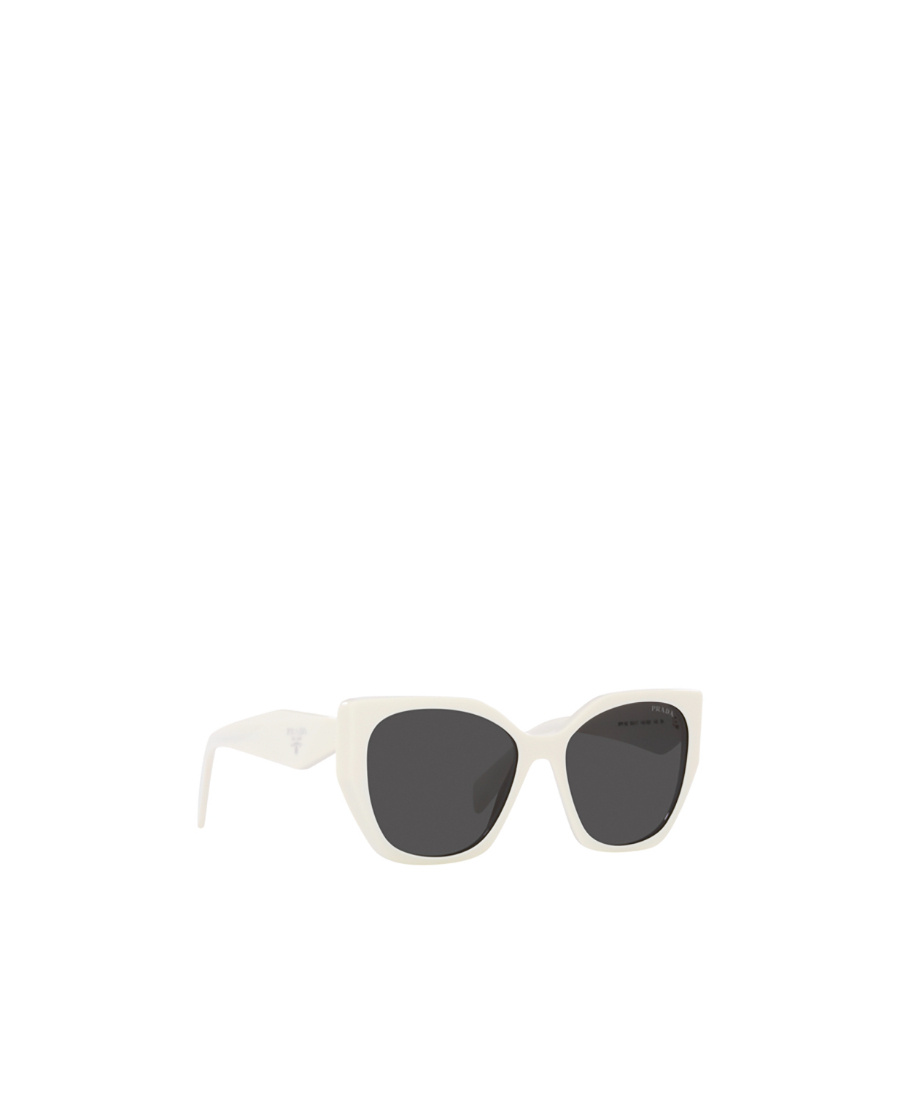 Prada Logo-plaque Sunglasses In Black
