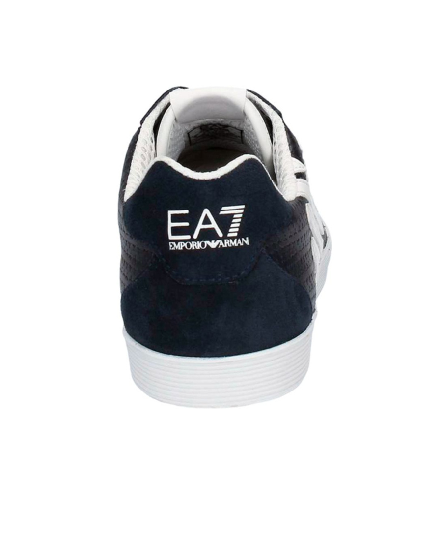 Ea7 Logo Details Casual Sneakers In White