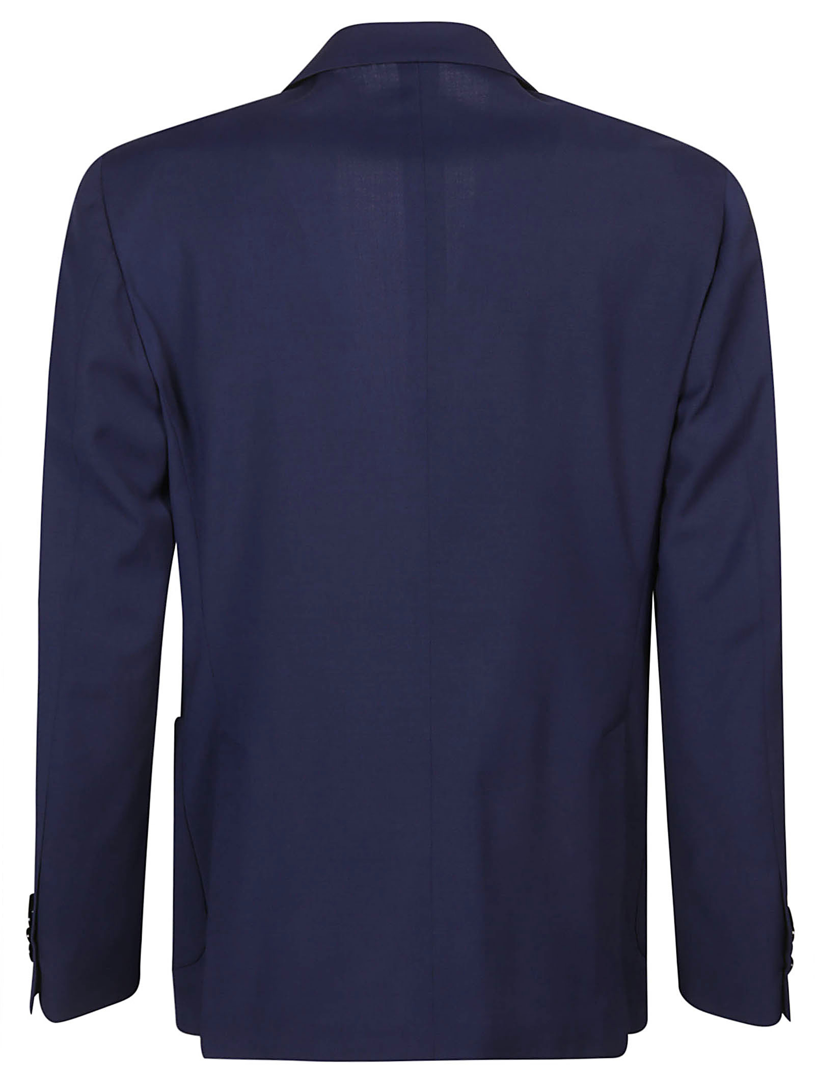 Shop Lardini Long-sleeved Suit In Blue
