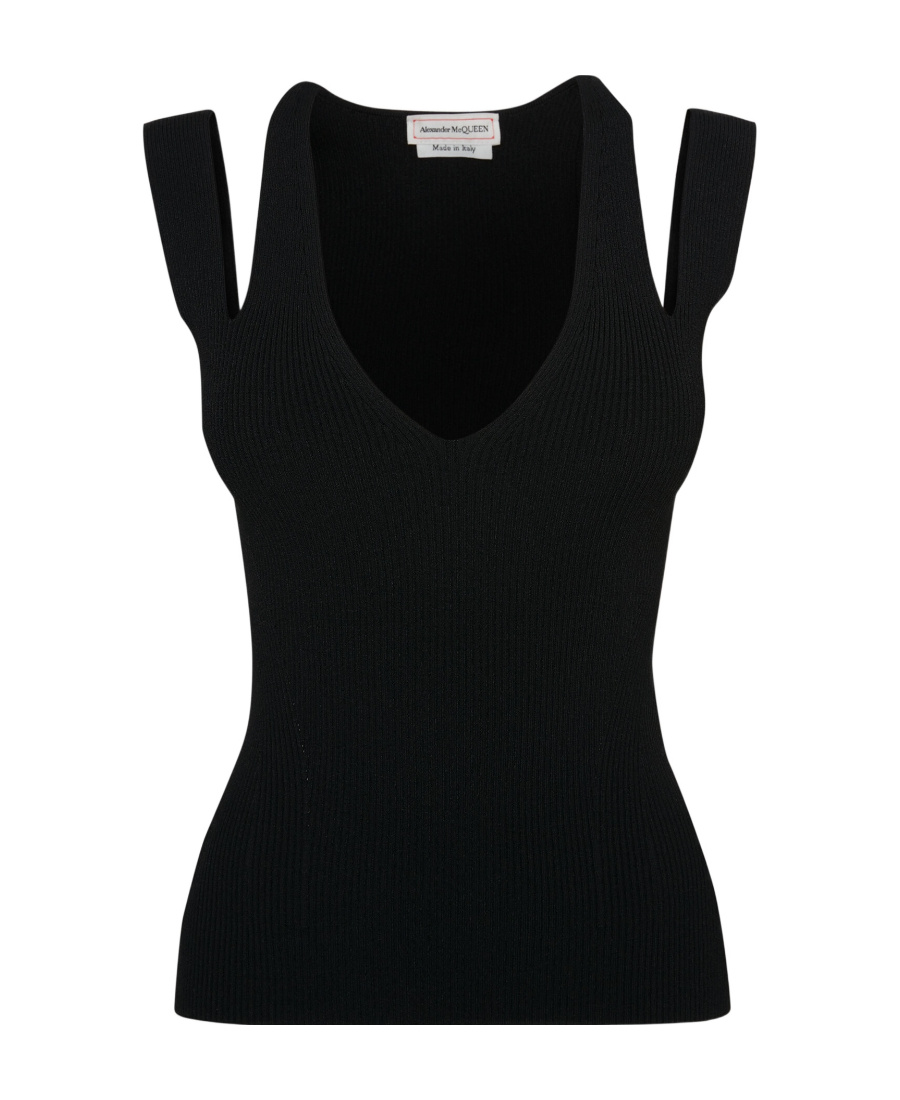 Alexander Mcqueen Topwear In Black