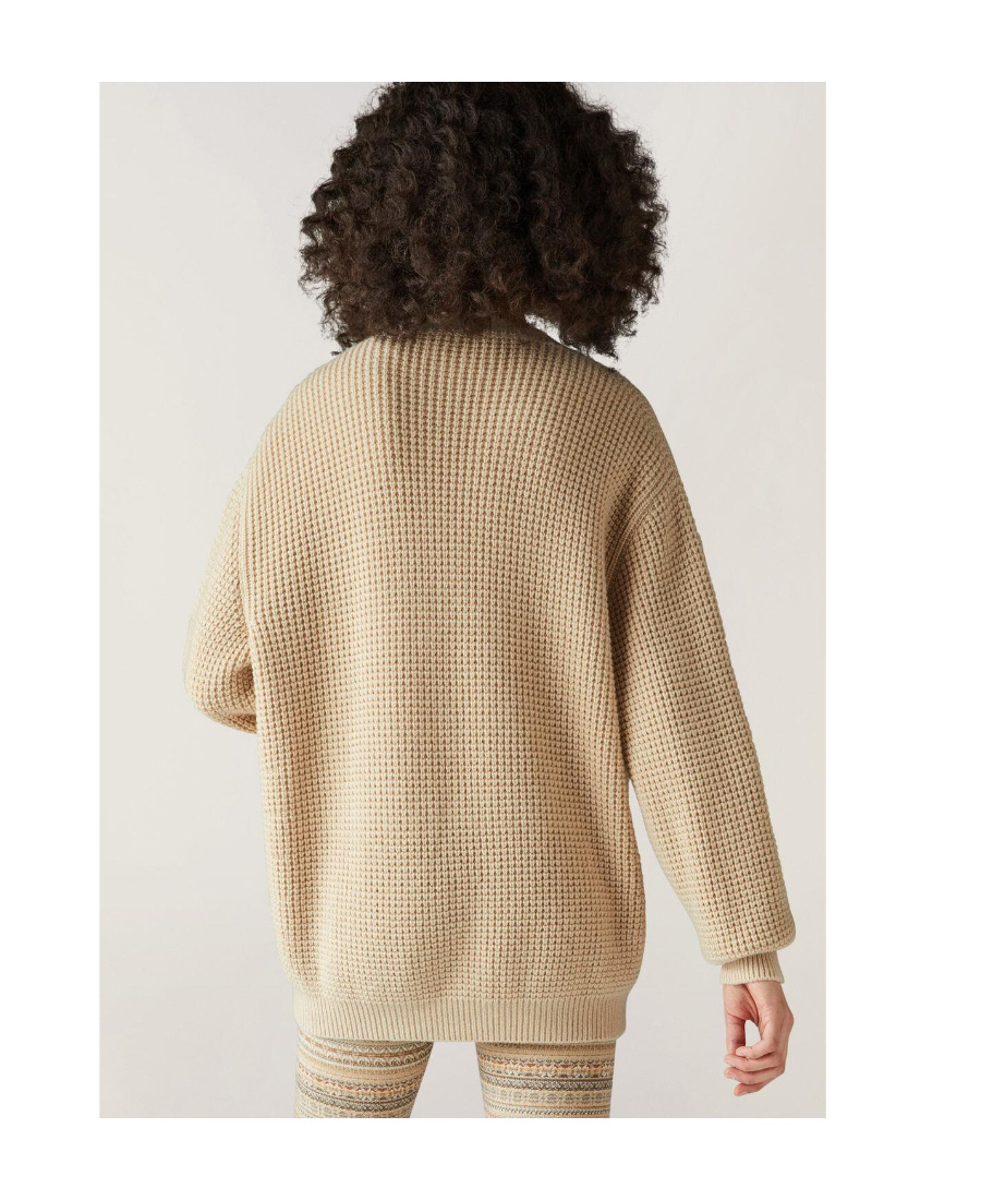 Shop Loro Piana Yamba Knitted Cardigan In Nude