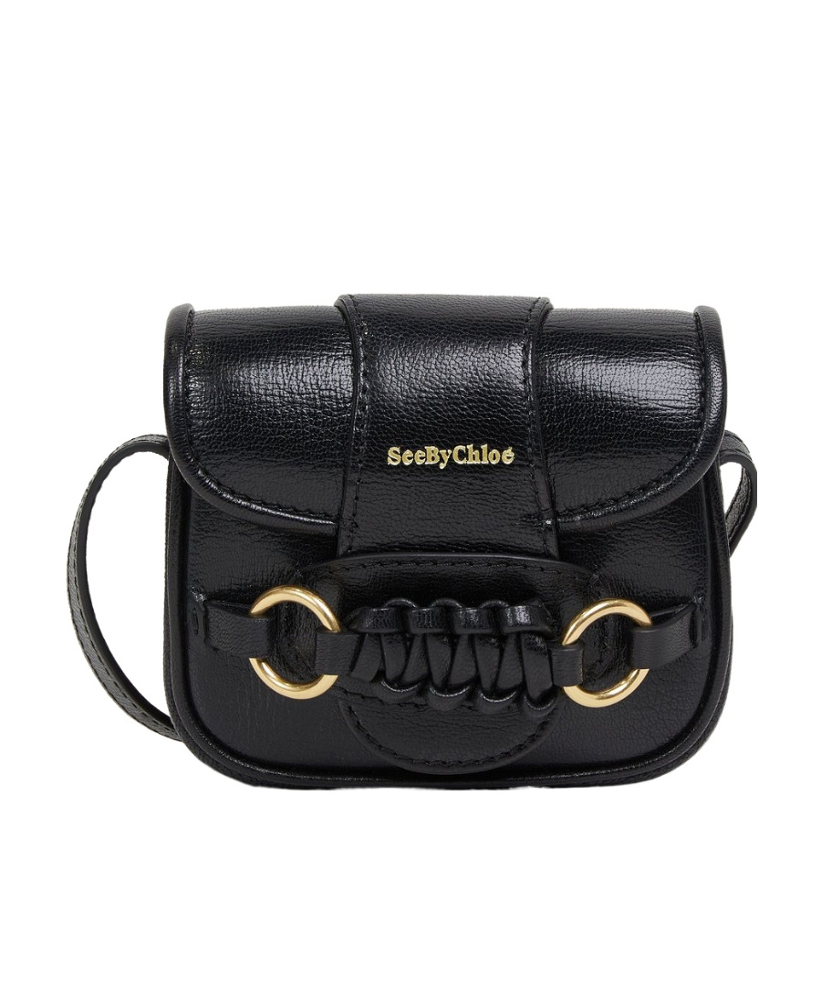 See By Chloé Saddie Satchel Bag In Black