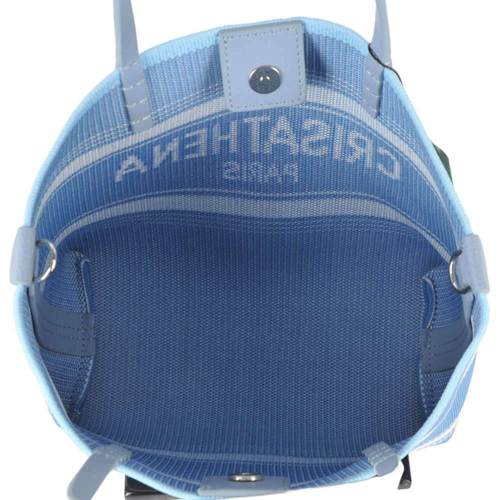 Crisathena Small Handle Shoulder Bag In Blue
