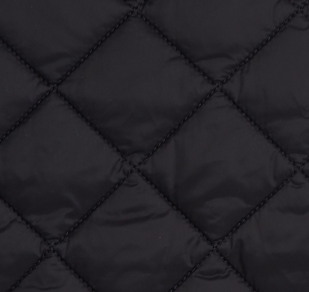 Barbour Deveron Quilt Jacket In Black