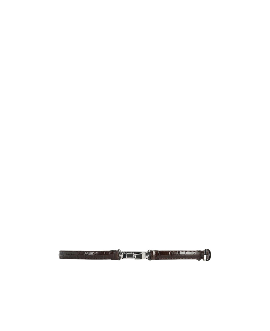 Totême Double Buckle Belt In Black