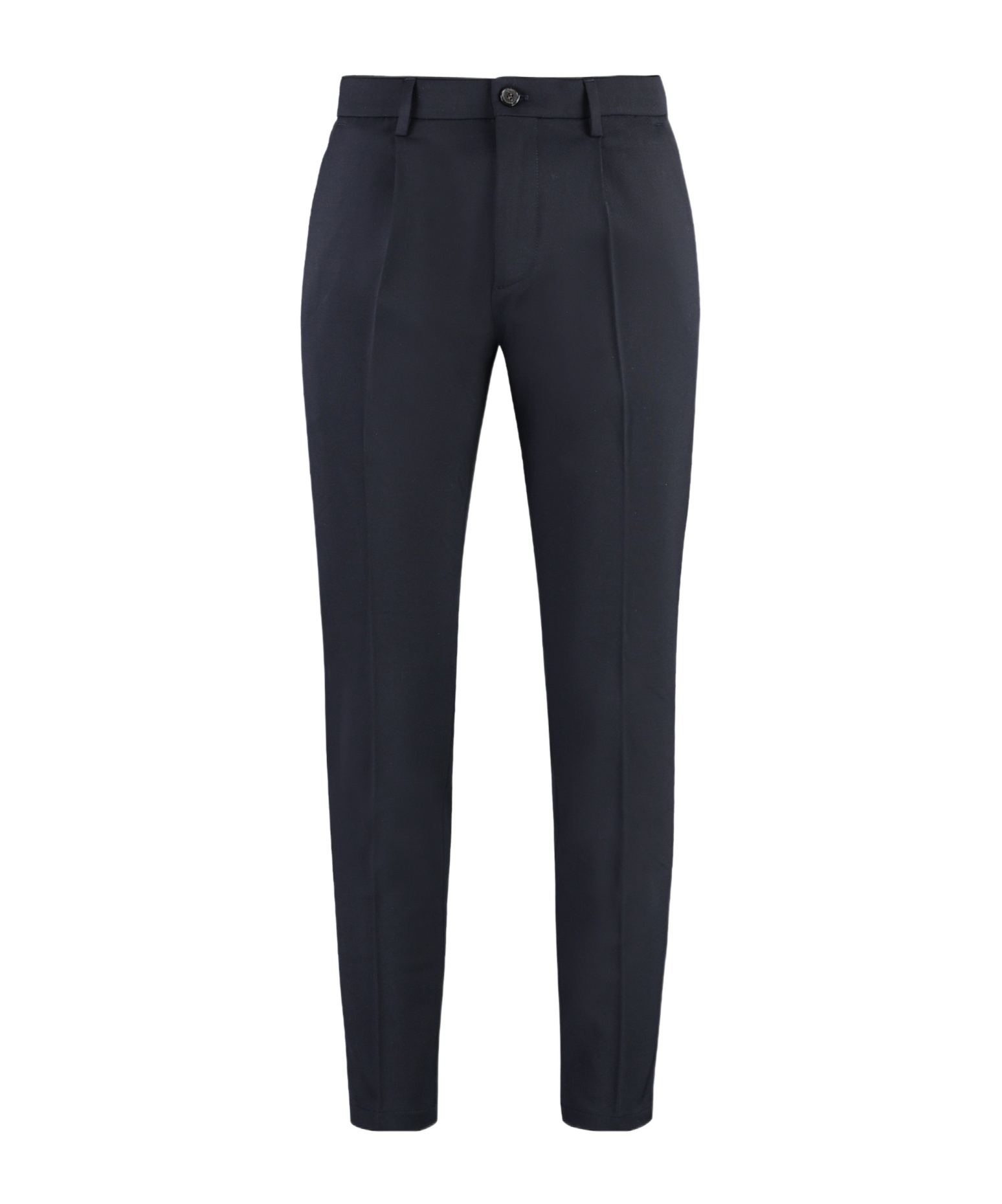 Department Five Casual Pants With Belt Loops In Black