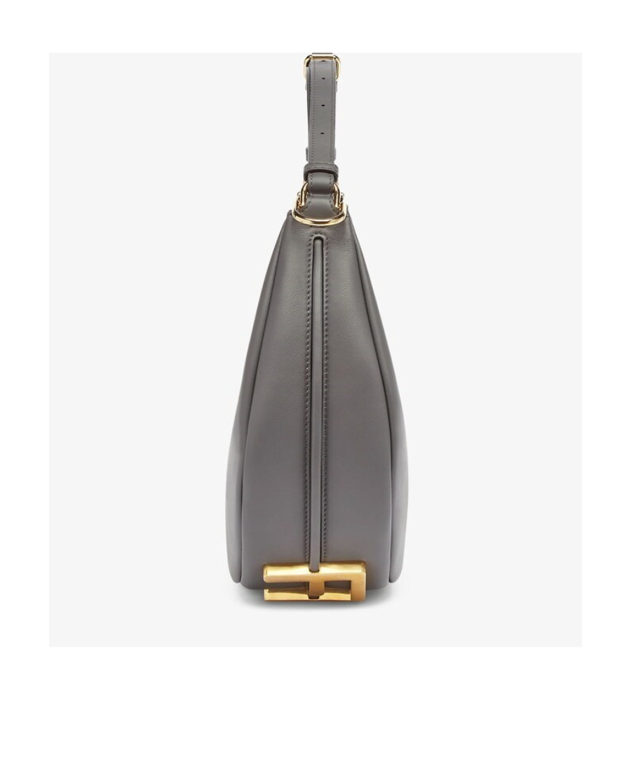 Fendi Graphy Shoulder Bag In Gray