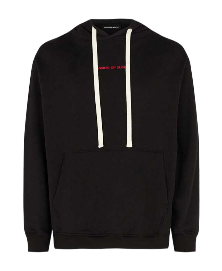 Vision Of Super Long-sleeved Sweater In Black