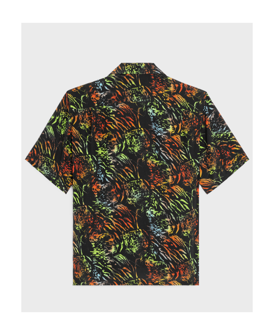 Celine Shirts Printed Short Sleeves In Multi