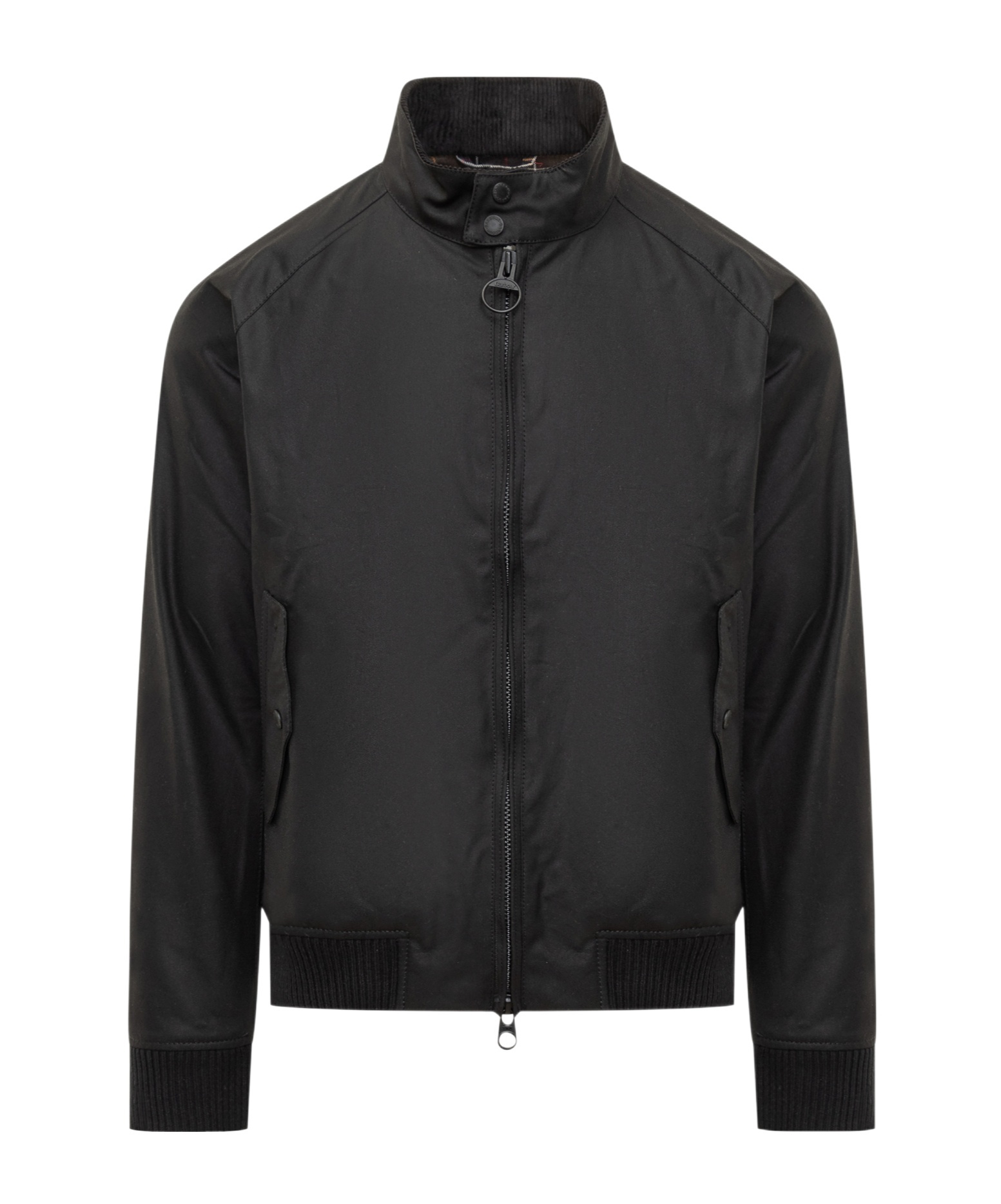 BARBOUR BARBOUR X BARACUTA G4 WAX-COATED ZIPPED JACKET
