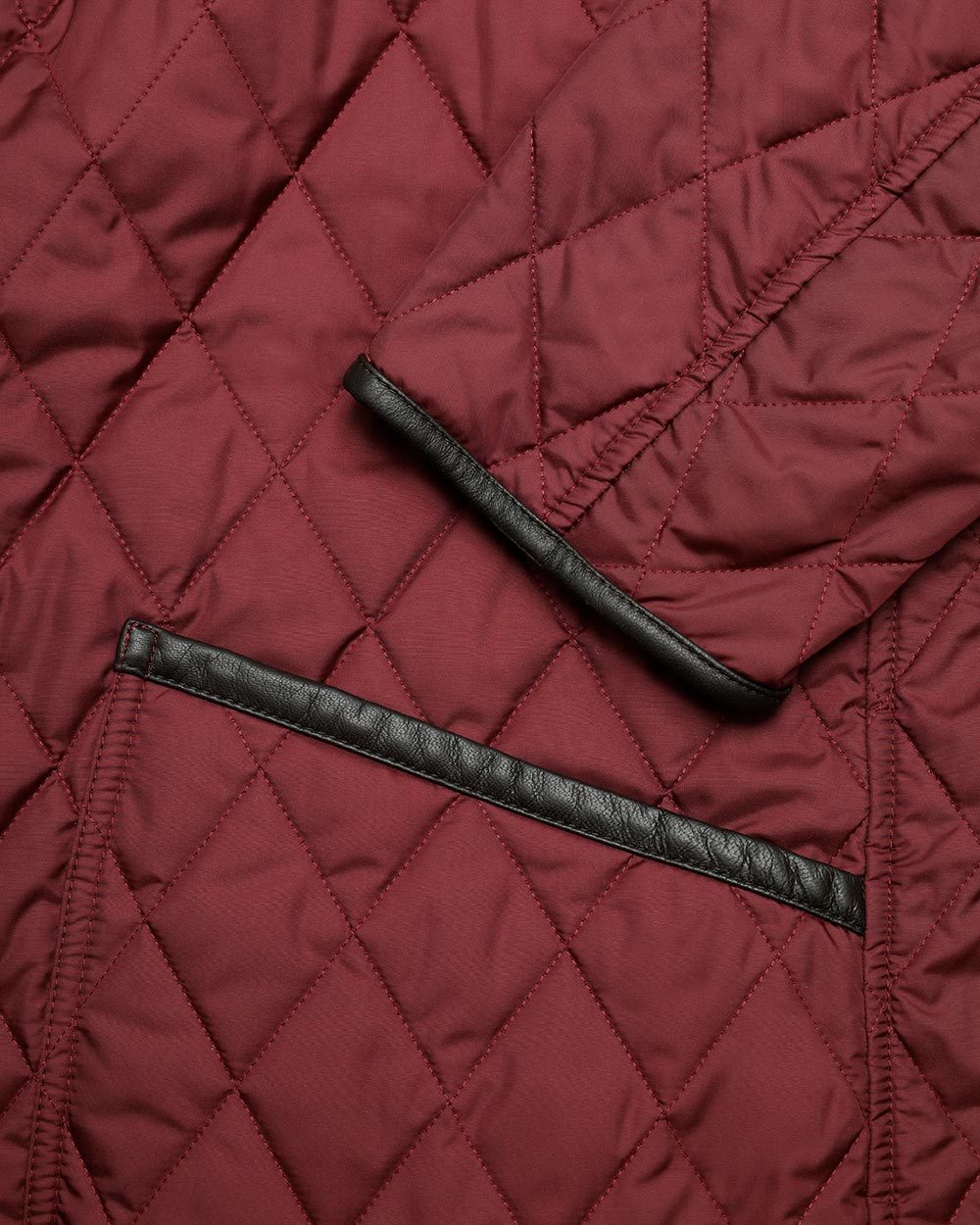 Ferragamo Quilted Jacket In Red