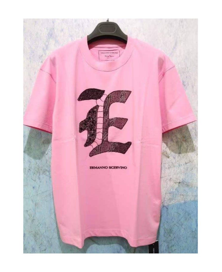 Ermanno Scervino Logo T-shirt In Pink