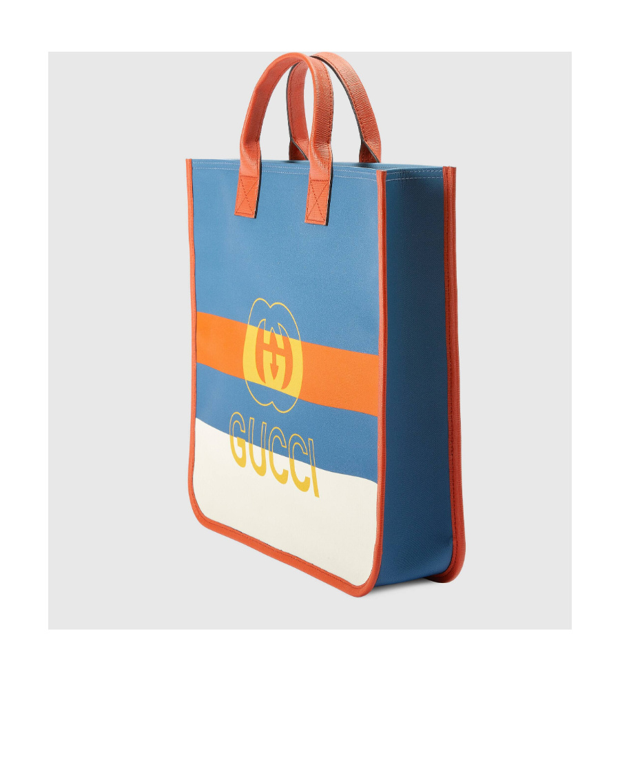 Gucci Interlocking G Canvas Tote Bag