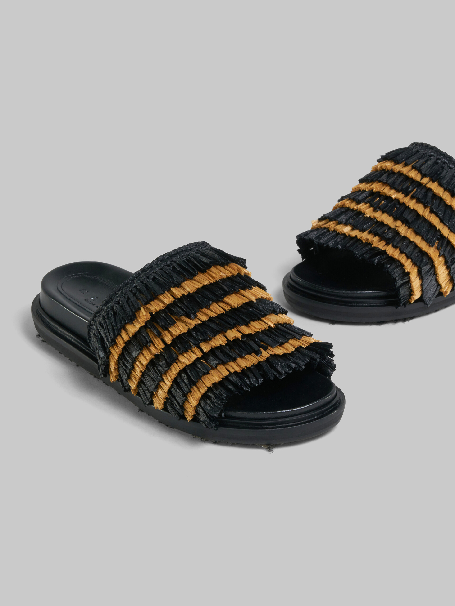 Marni Opent-toe Sandals In Black