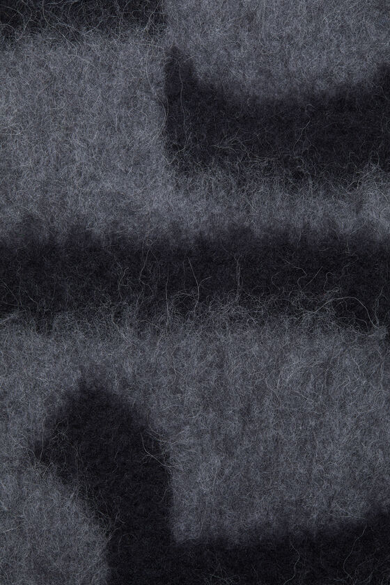 Shop Acne Studios Logo Scarf In Black