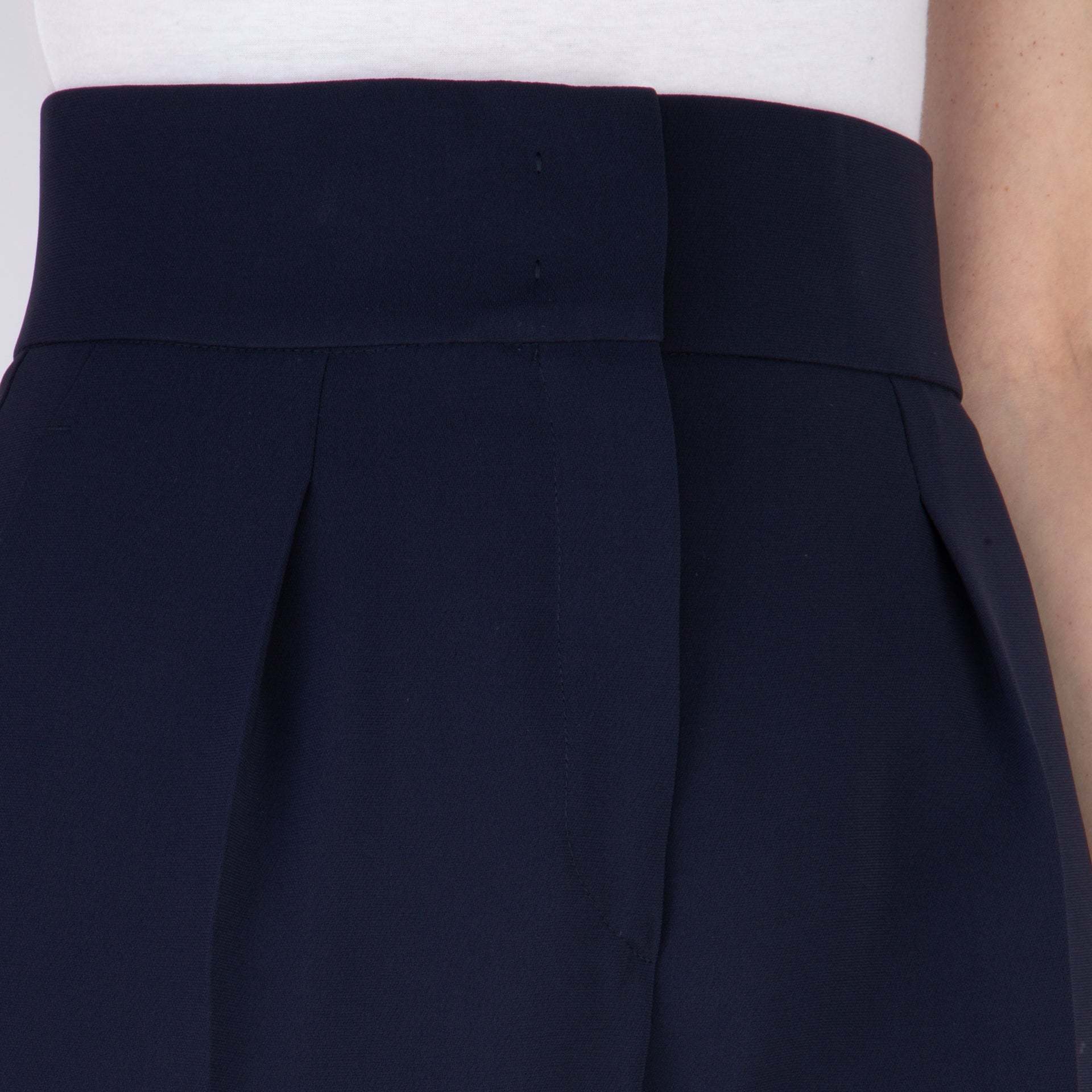 Max Mara Logo Pants In Black