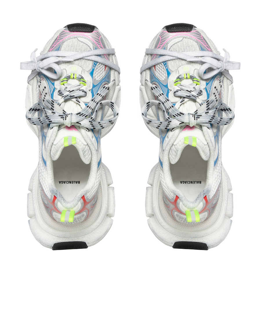 Shop Balenciaga Sneakers 3xl Da Donna In Bianco In White