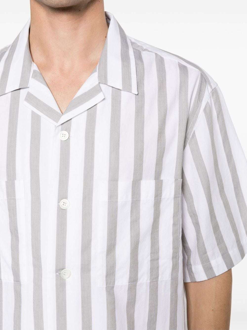 Barena Venezia Camicia A Righe In White