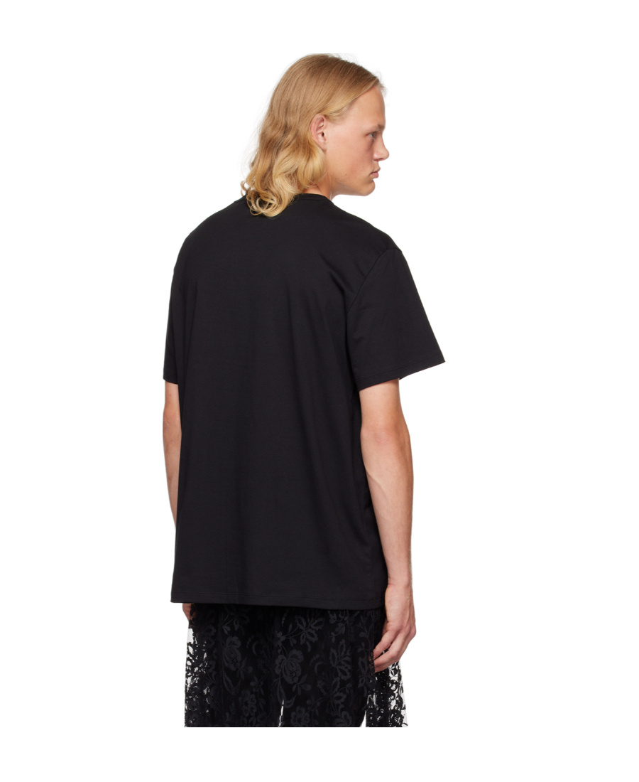 Alexander Mcqueen Graphic T Shirt In Black