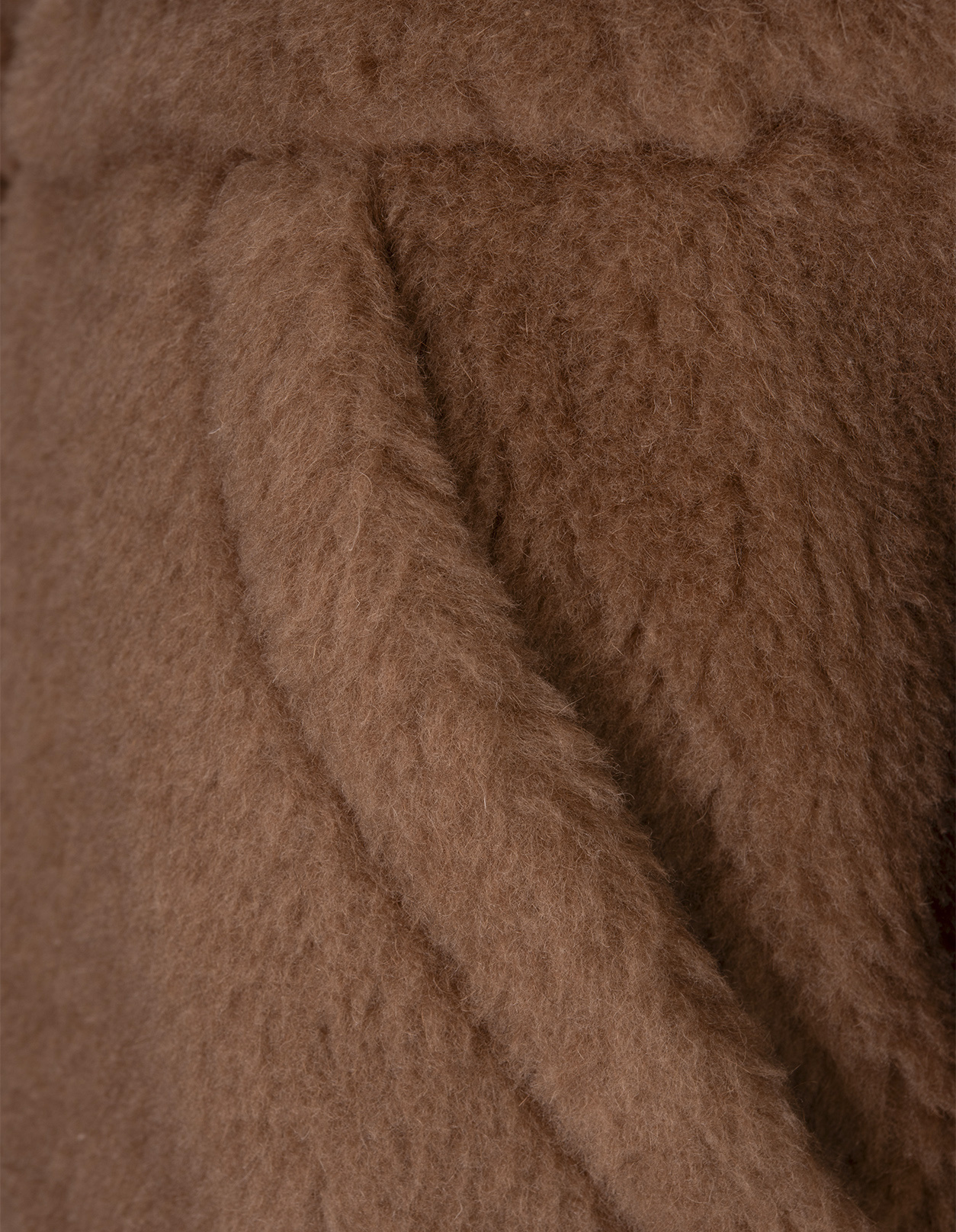 Max Mara Zip-up Half-sleeved Poncho In Brown