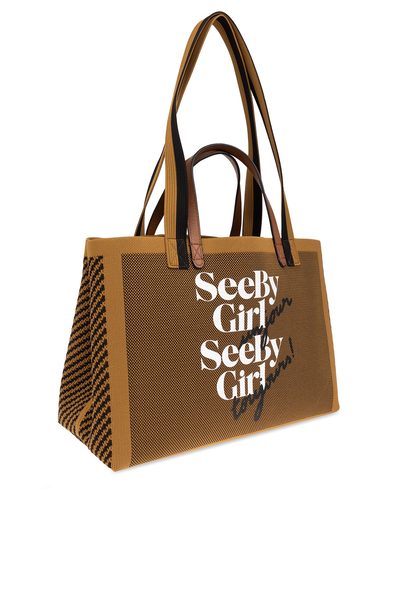 See By Chloé See By Girl Un Jour Tote Bag In Brown