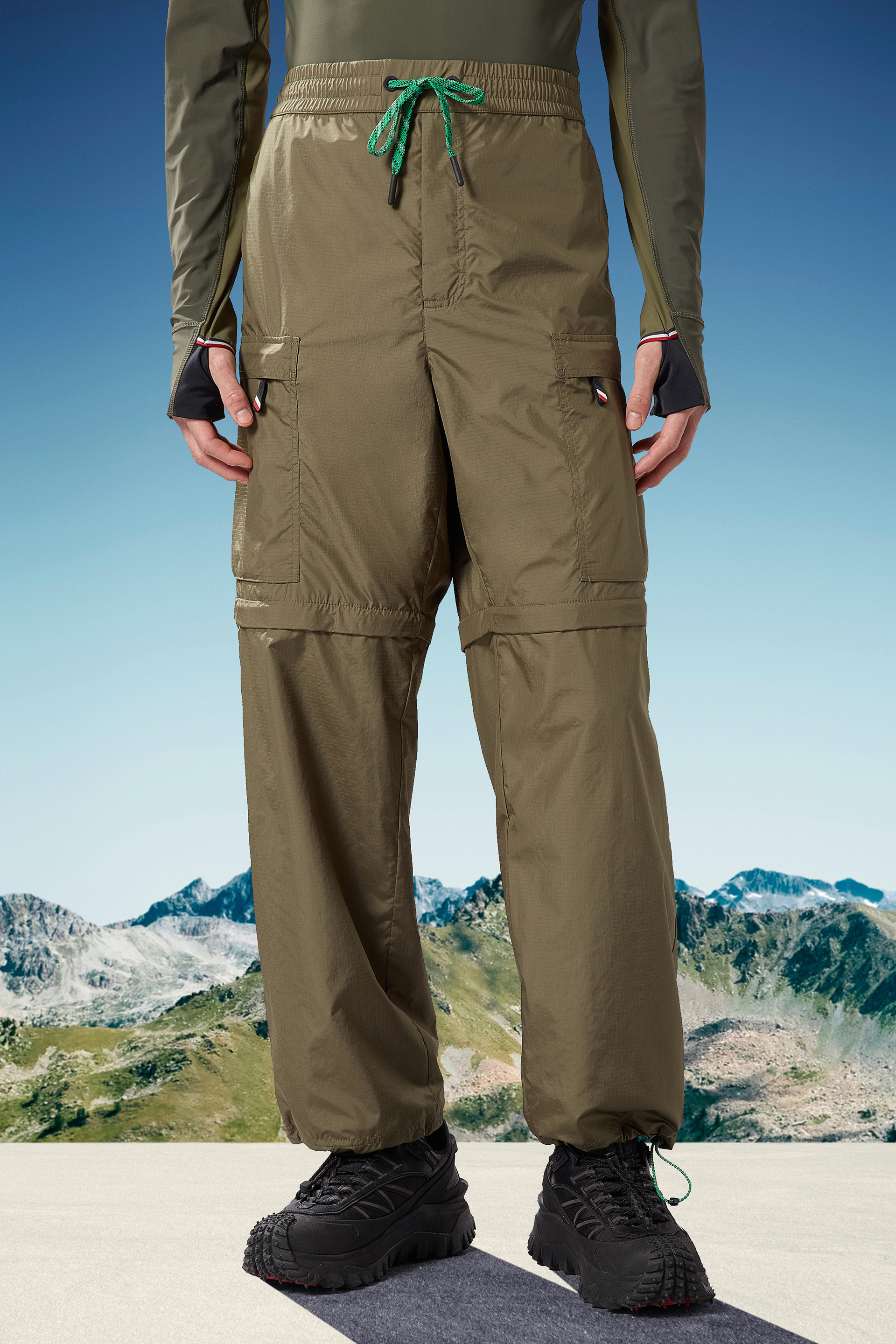 MONCLER CARGO TROUSERS