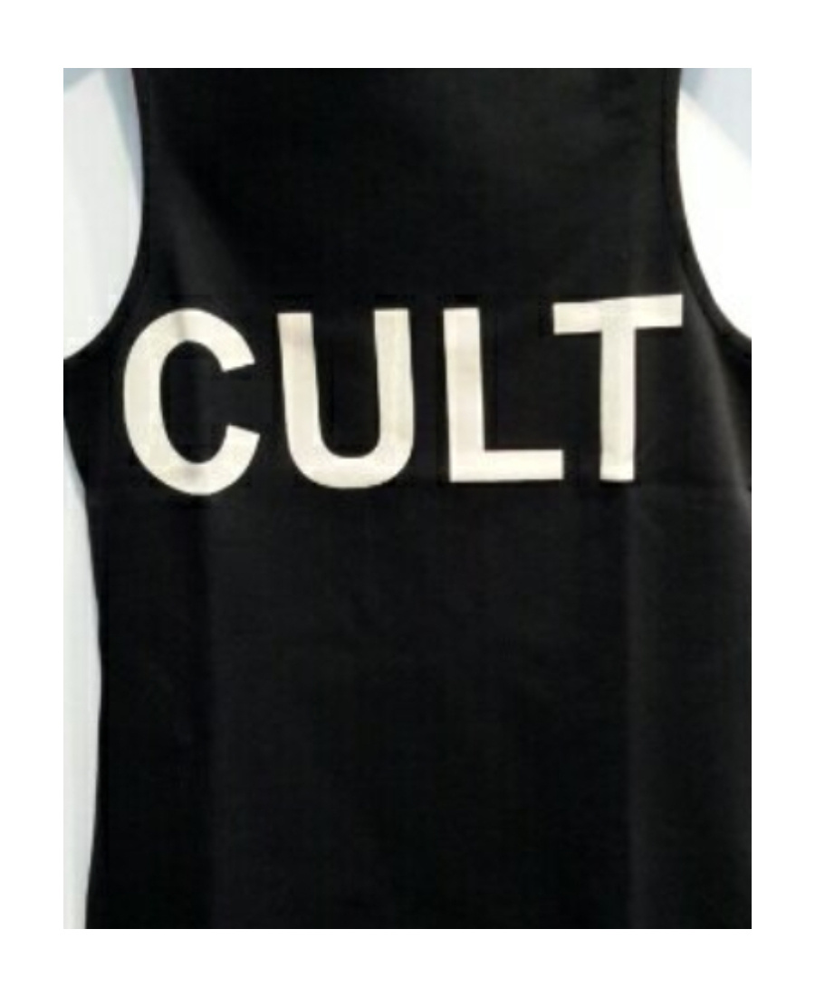 Alexander Mcqueen Black Lettered Pattern Vest In Black