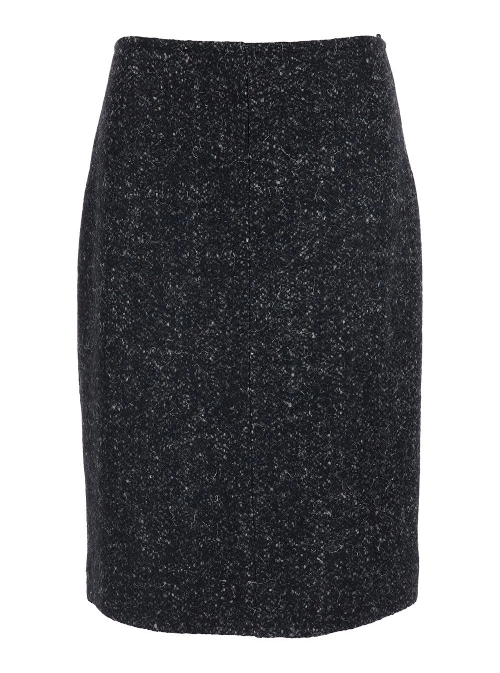 The Row Back Slit Midi Skirt In Black