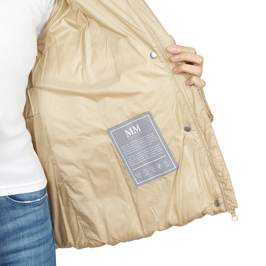 Max Mara Long Sleeve Cotton Coat In White