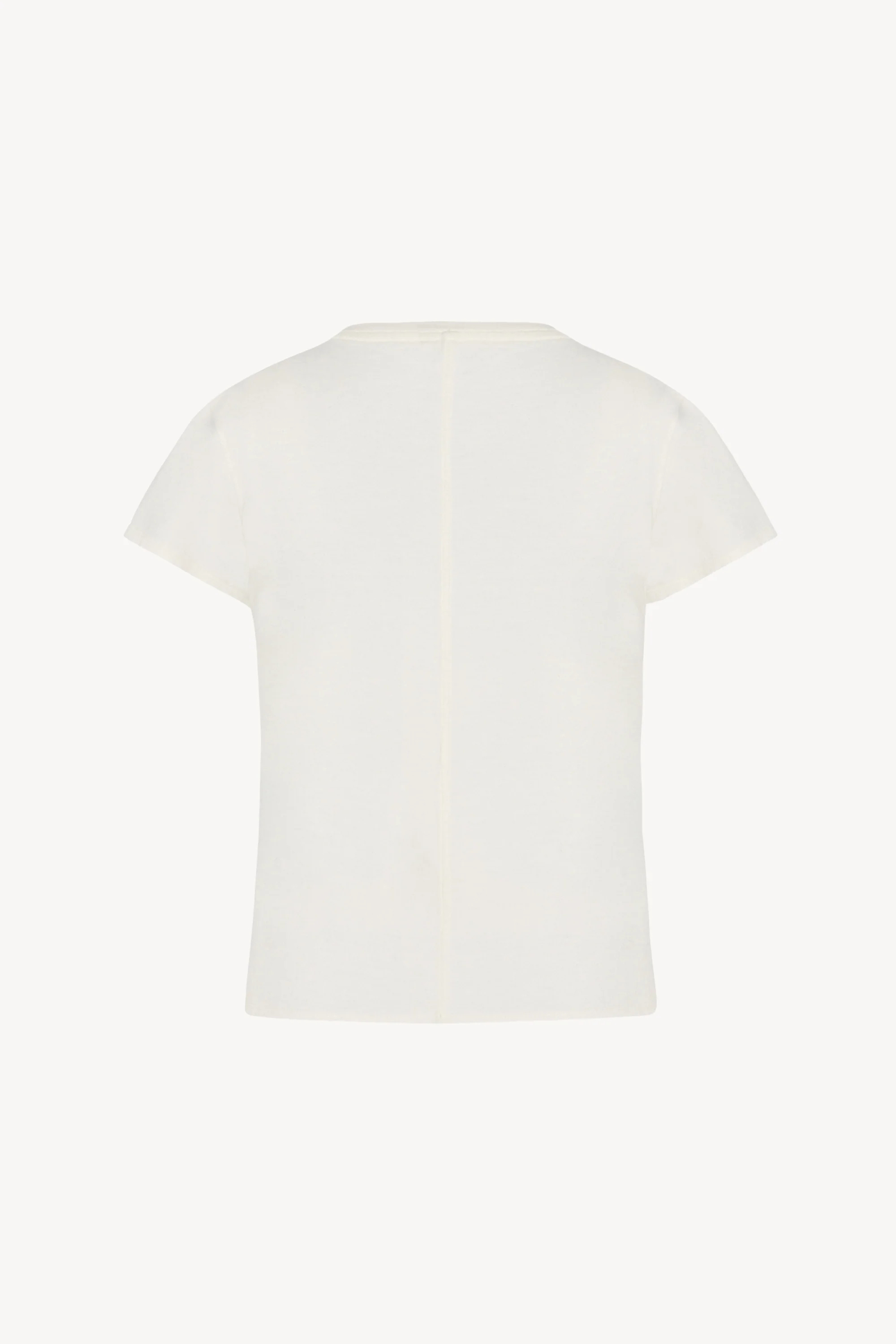 The Row Item O-neck Short-sleeved T-shirt In White