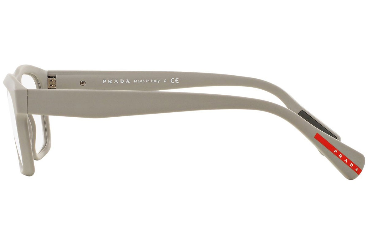 Prada Logo Flat Mirror In White