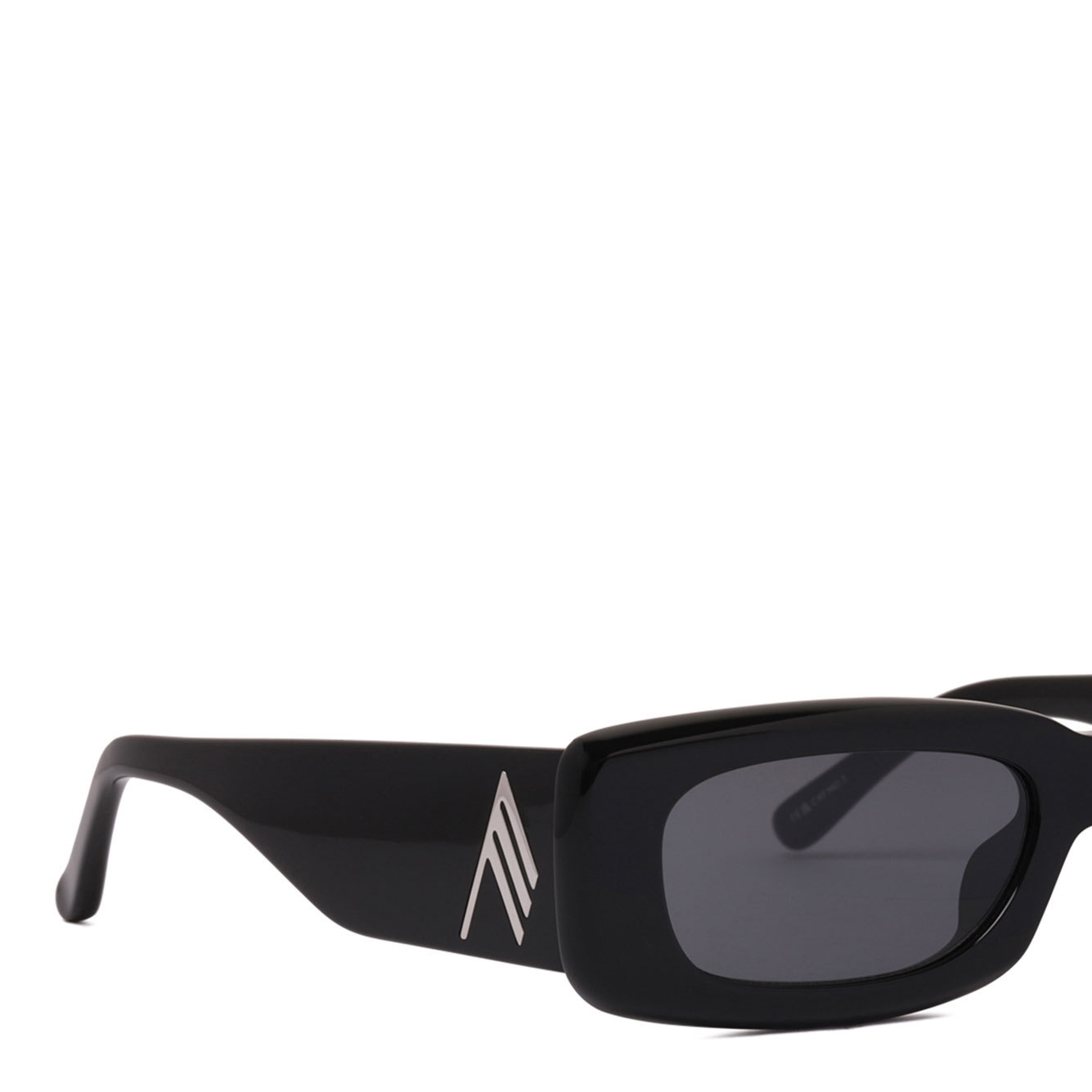 Attico Frame Sunglasses In Black