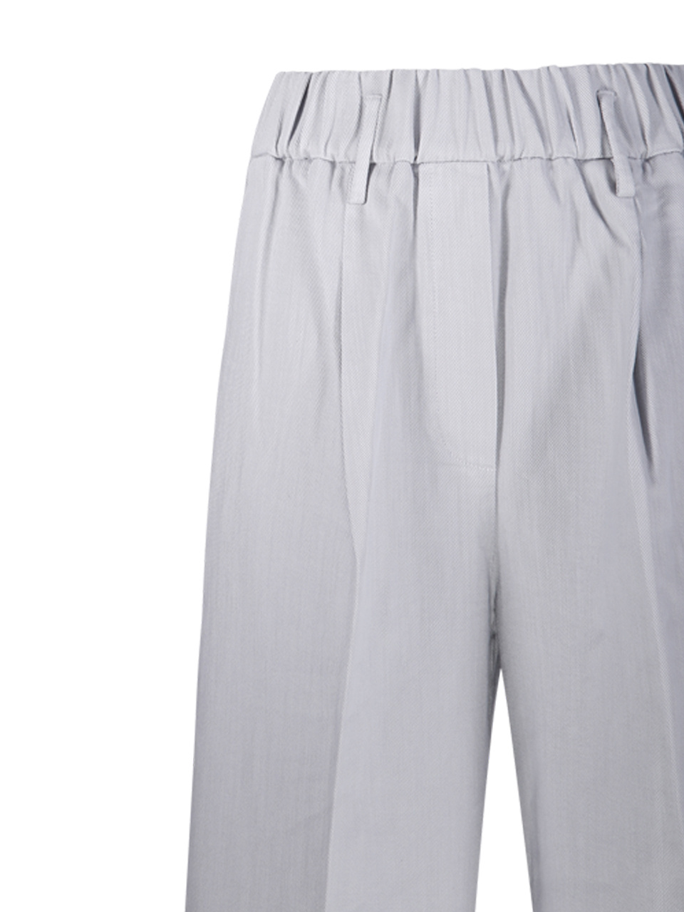 Forte Forte Trousers In Bull Cotton In Gray
