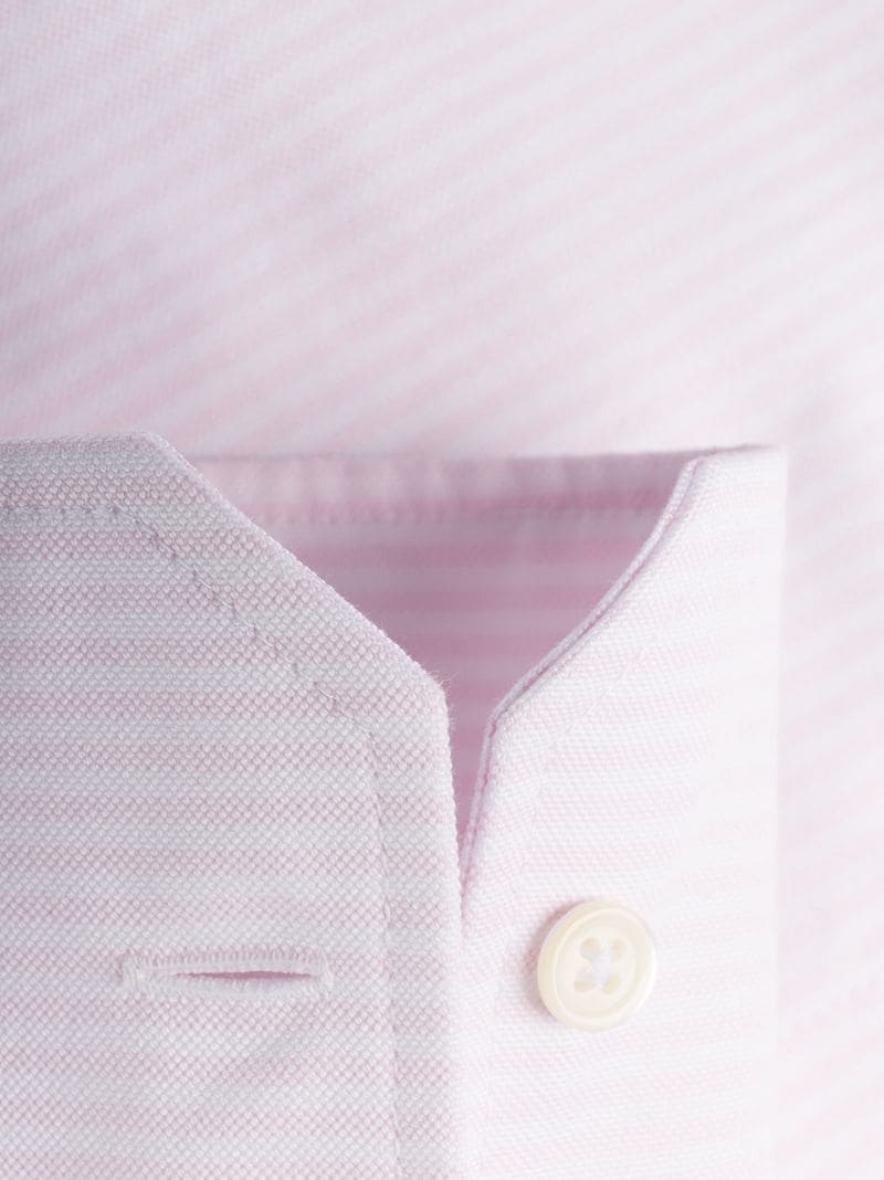 Thom Browne Grosgrain Armband Oxford Shirt In Pink