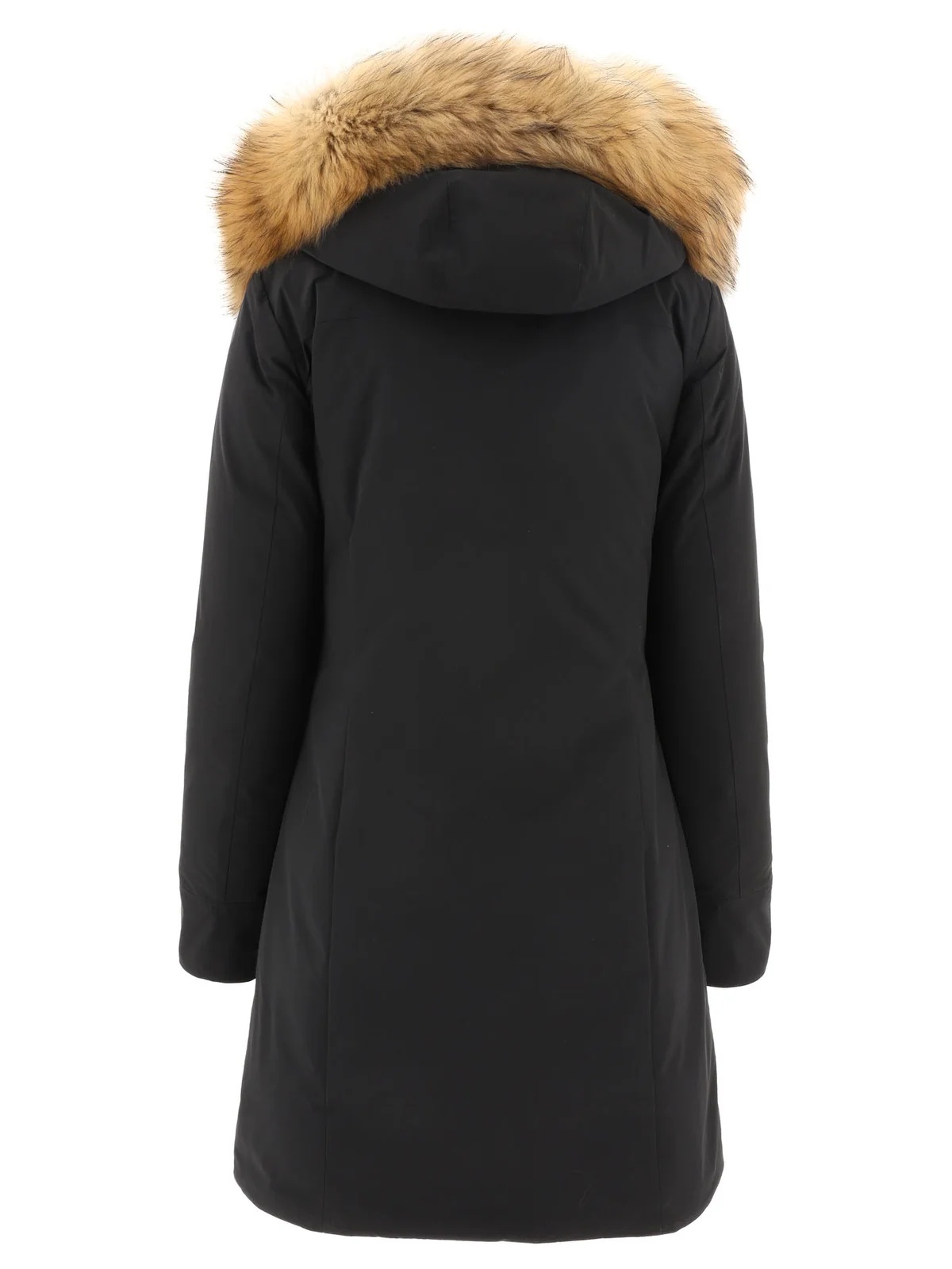 Woolrich Luxury Boulder Coat In Black