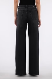 7 For All Mankind Logo Denim Jeans In Black
