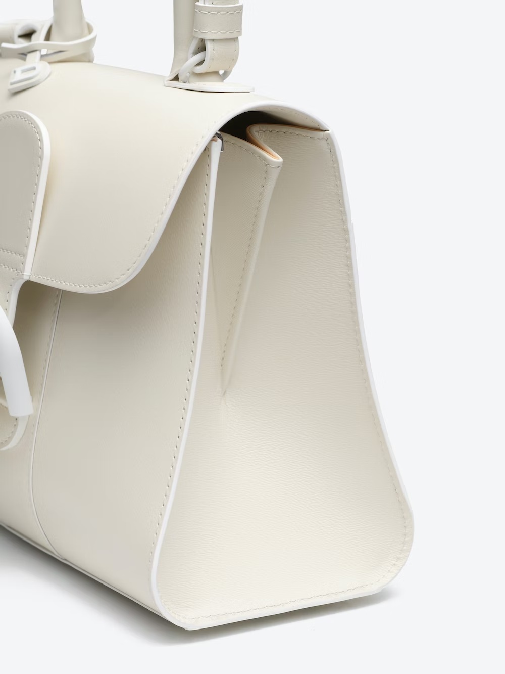 Delvaux Brillant Pm Shoulder Bag In White
