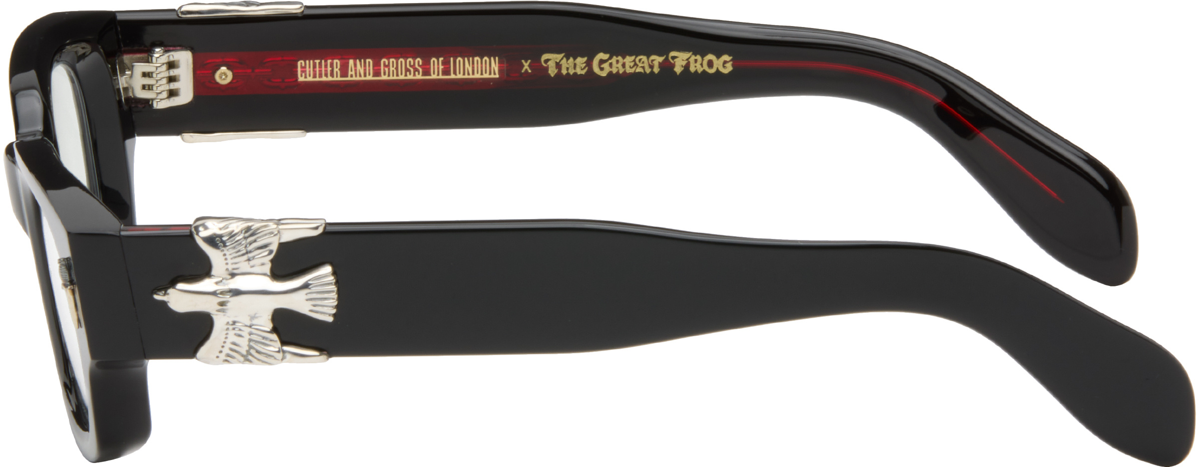 Cutler  Gross Cutler And Gross X The Great Frog Soaring Eagle Eyewear In Black