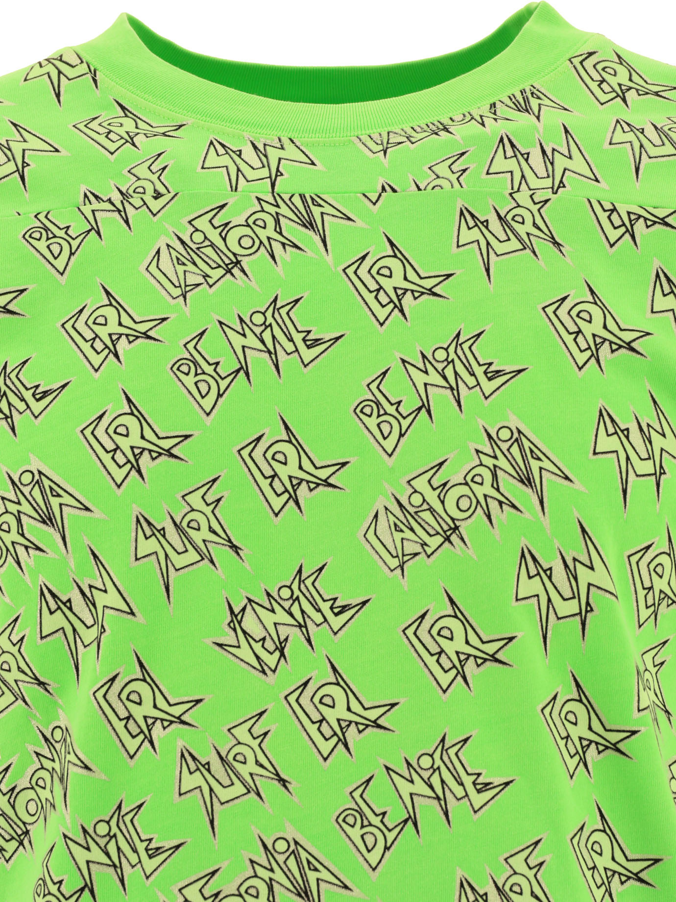 Erl Long-sleeved T-shirt In Green