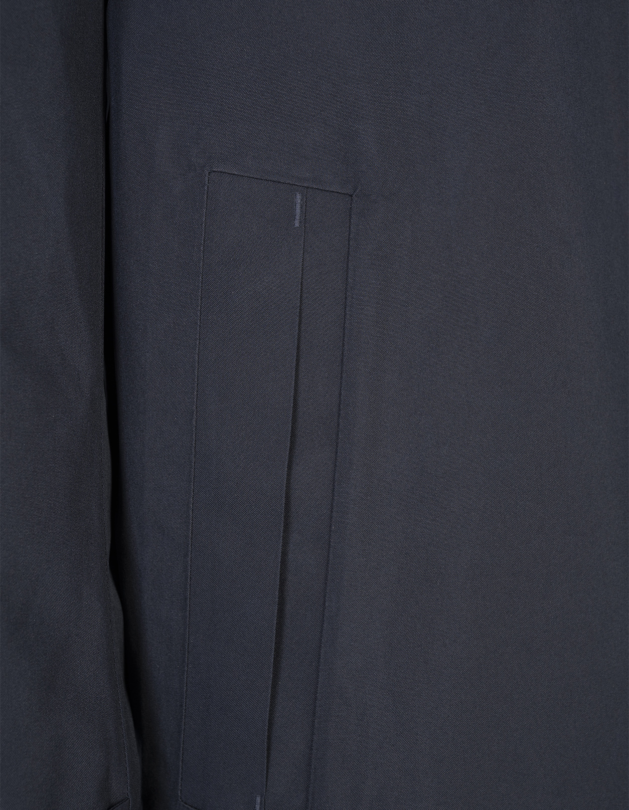 Hugo Boss Button-cuff Coat In Blue