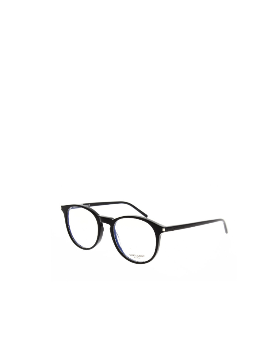Saint Laurent Round Frame Glasses In Black