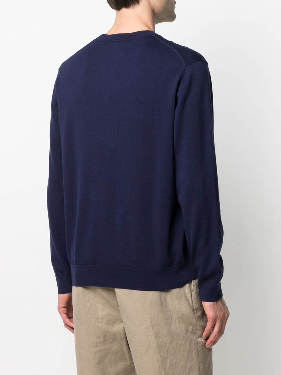 Kenzo Sweaters Blue In Black