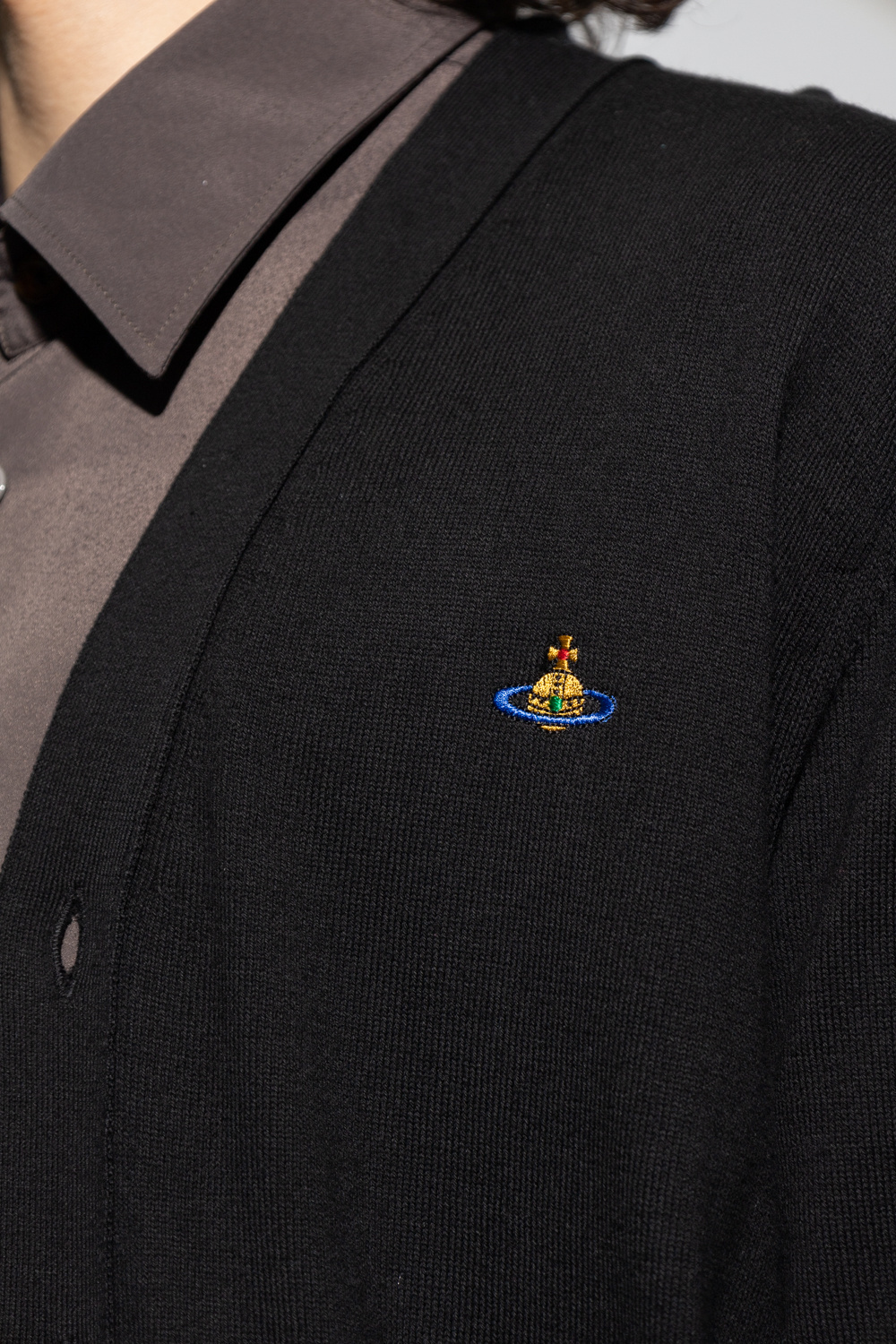 Vivienne Westwood Cardigan "alex" In Black