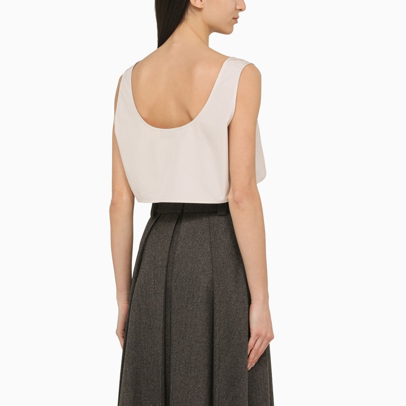 Shop Miu Miu Sleeveless Vest