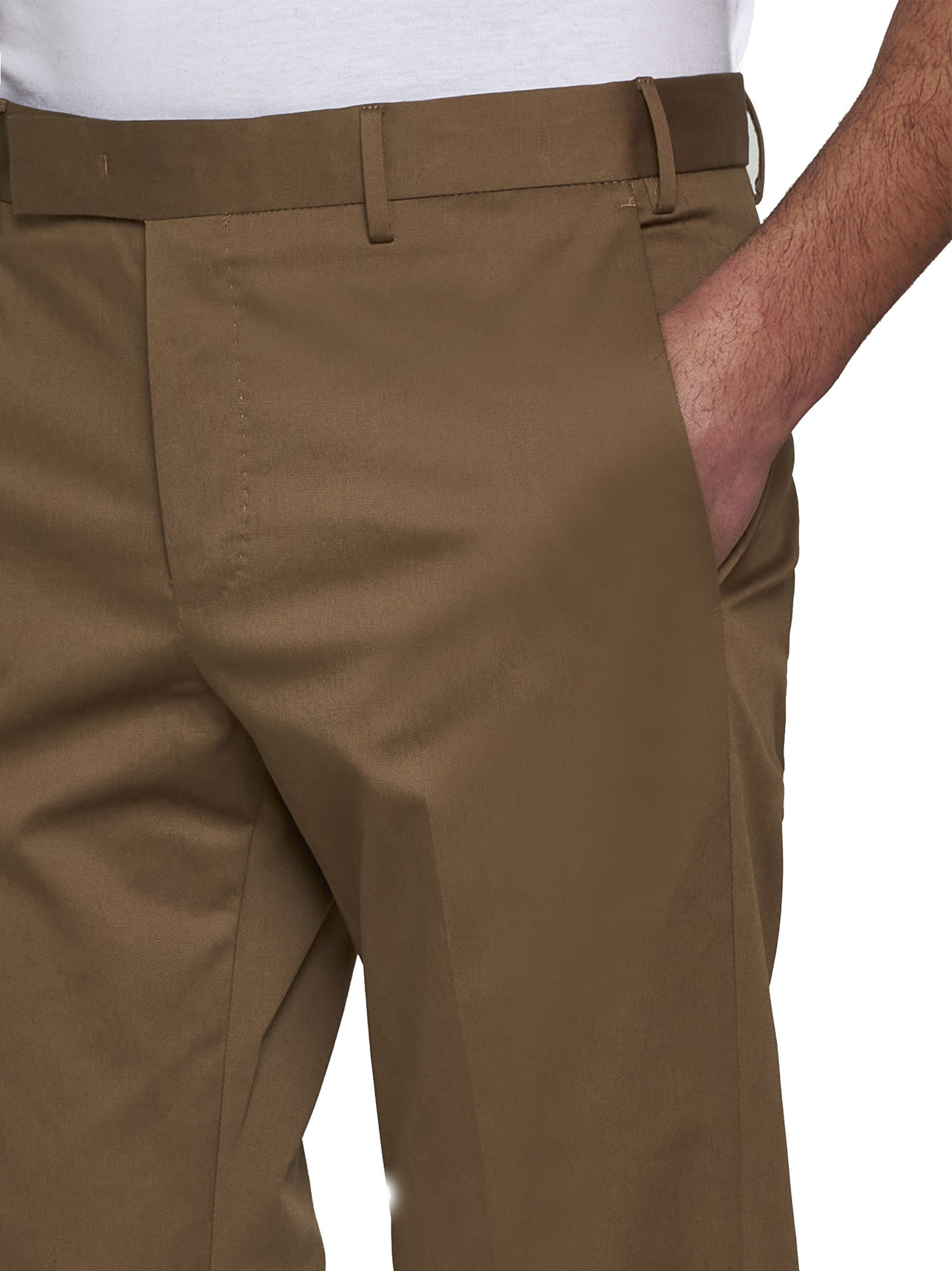 Pt01 Pt Torino Dieci Skinny Fit Pants In Green